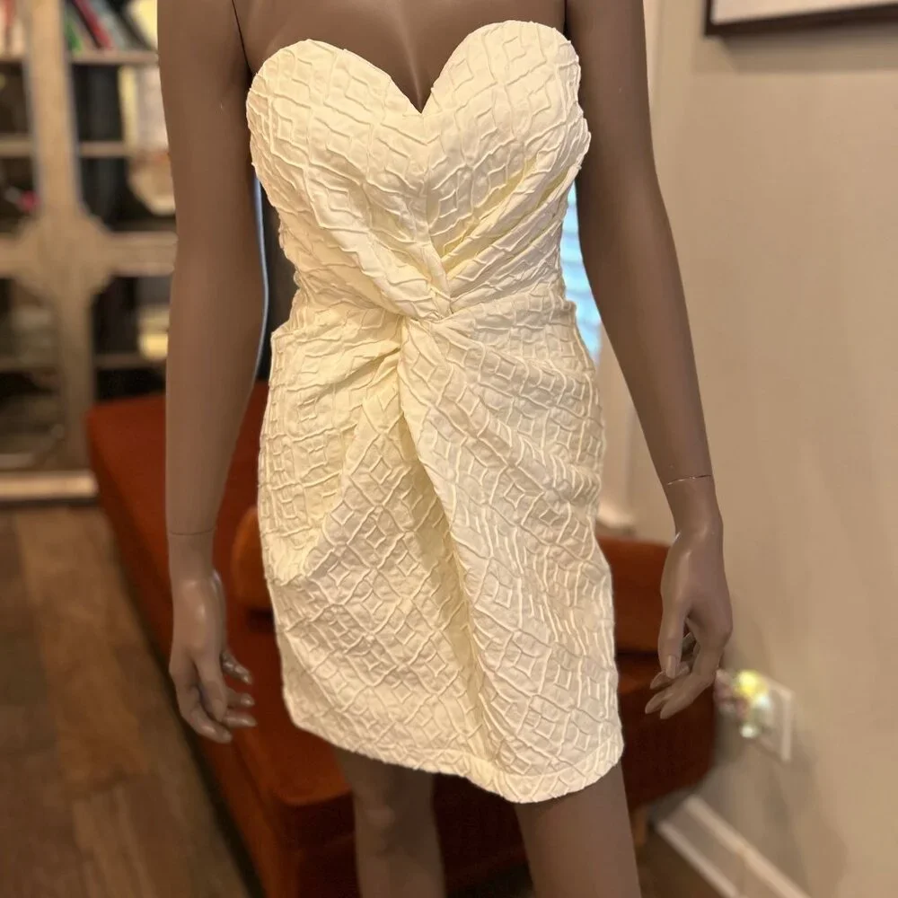 Lavender Brown Paloma Mini Dress - Picture 2 of 6